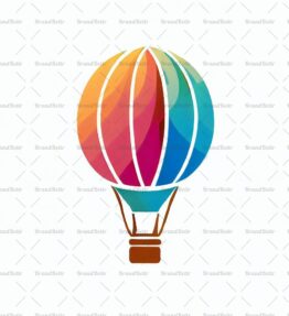 Reisender Heißluftballon